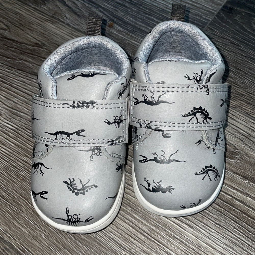 Grey Dinosaur Shoes CARTERS
